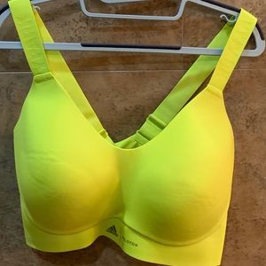 IVY PARK x Peloton tape bra in neon